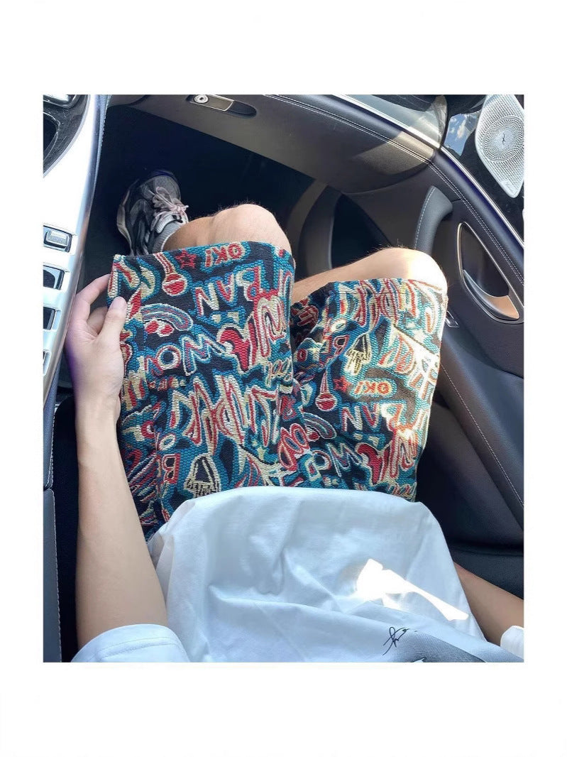 Graffiti Printed Streetwear Shorts (Men) | Daily Drift