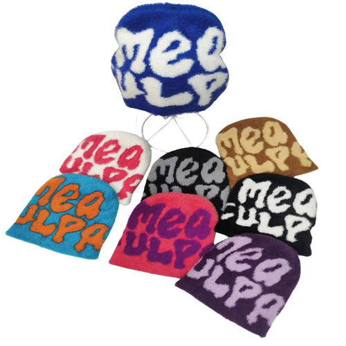 MEA Graphic Knit Beanie (Unisex) | Daily Drift Headwear
