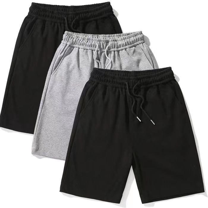 Solid Color Sweat Shorts (Men ) | Daily Drift