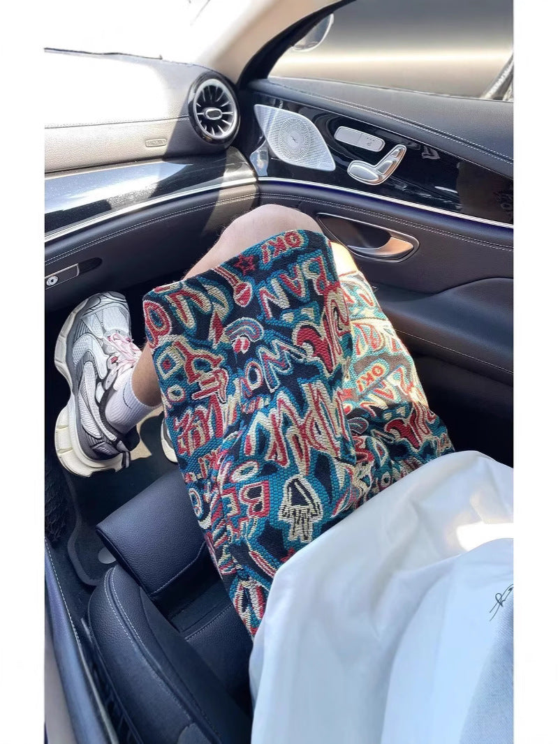 Graffiti Printed Streetwear Shorts (Men) | Daily Drift