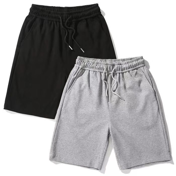 Solid Color Sweat Shorts (Men ) | Daily Drift